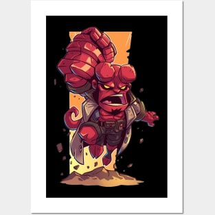 hellboy Posters and Art